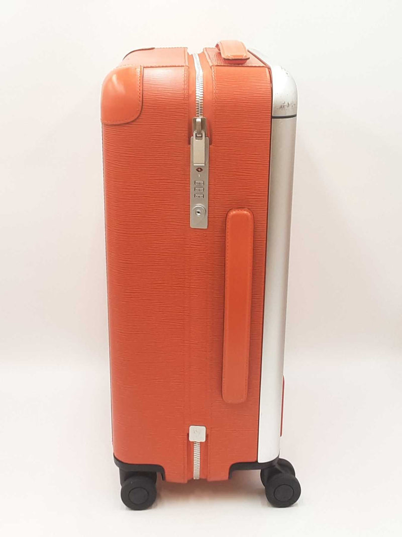 Louis Vuitton Horizon 55 Orange Epi Leather Rolling Suitcase Fw0425lrxzdu