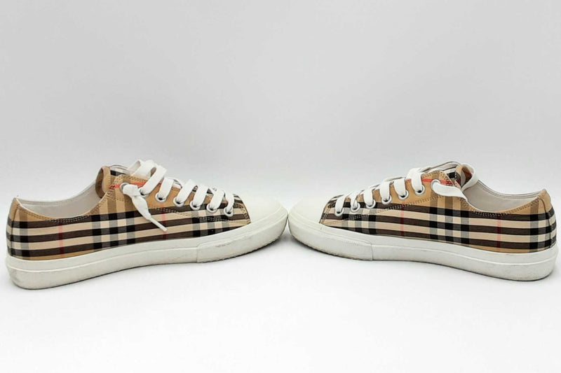 Burberry Larkhall Logo Archive Check Sneakers Size 42 Eb0924rxdu