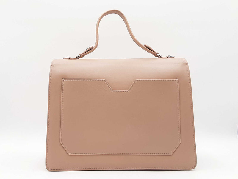 Phillipp Plein Superheroine Handle Bag In Taupe Quilted Leather Fw1125oxzdu