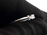 0.30 Cttw Diamond & 14k White Gold 3-stone Ring 2.2 Grams Size 5 Fw0426ozxdu