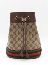 Gucci Gg Supreme Canvas Ophidia Bucket Bag Eb0626pxzde