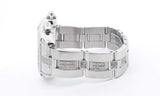 Cartier Roadster Chronograph Diamond Stainless Steel Watch 40mm Eb0223szxxdu