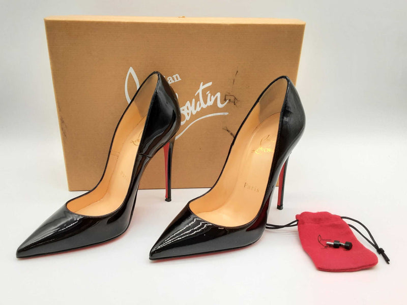 Christian Louboutin So Kate 120 Black Patent Heels Size Eu 35 Do1224loxde