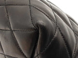 Saint Laurent Gaby Zipped Quilted Black Lambskin Shoulder Bag Eb1125pxzde