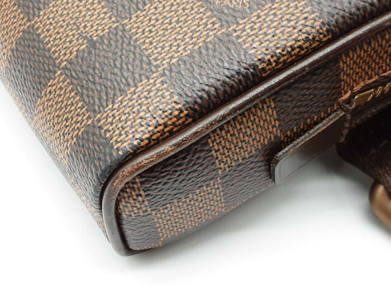 Louis Vuitton Brooklyn Brown Damier Ebene Bum Bag Do0425icxde