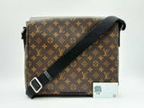 Louis Vuitton District Mm Monogram Coated Canvas Messenger Bag Fw0325pwxdu