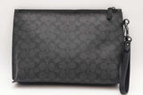 Coach Carry All Pouch Signature Canvas Handbag Sd0625rzde