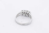 2.34cttw Diamond Ring In 14k White Gold 5.1 Grams Size 7.5 Eb1225oxxzsa