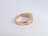 0.30 Cttw Diamond 14k Yellow Gold Ring 6.7 Grams Size 10.5 Aa0825wxzsa