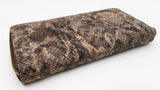 Coach Python-embossed Leather Wallet In Beige, Taupe, & Brown Fw1026lrdu