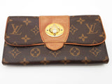 Louis Vuitton Portefeuille Boetie Brown Monogram Turn Lock Wallet Do0626rxde