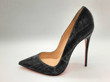 Christian Louboutin Kate 120 Tissu Etincelle Silver Heels Size Eu 41 Do0624lorde