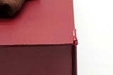 Gucci Deco Burgundy Leather Shoulder Bag Eb0626cxzde