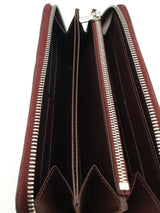Louis Vuitton Deep Burgundy Epi Electric Leather Zippy Wallet Eb0526ooxsa
