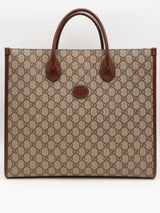 Gucci Supreme Monogram  Interlocking G Tote Bag Eb0526lxsrsa