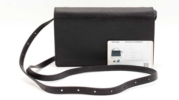 Balenciaga Mini Shoulder Bag In Black Leather Fw1124lrxdu