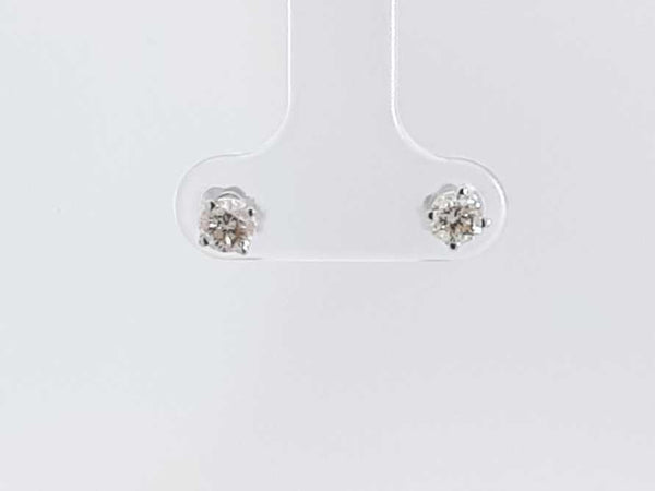 0.50 Cttw Diamond 14k White Gold .6 Grams Earrings Aa0325wrzsa