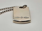 Tiffany & Co. Sterling Silver Zodiac Leo Constellation Dog Tag 24in Do0324oxzde