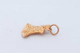 22k Yellow Gold Holiday Bell Pendant 2.6 Grams Eb0926oexde