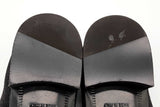 Alexander Mcqueen Black Glitter Loafers Size 40 Eb0526oxzde