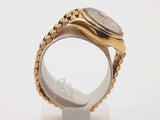 Rolex 26 Datejust Champagne Dial Diamonds Sapphires 18k Yg Watch Do0326irxzde