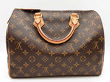 Louis Vuitton 30 Speedy Pink V Grenade Brown Monogram Handbag Do0325exzde