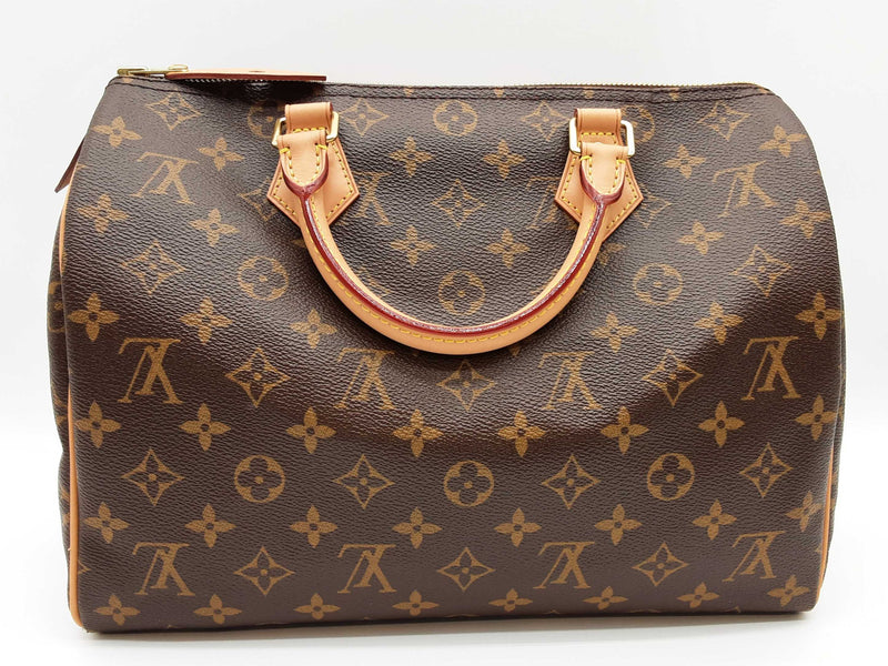 Louis Vuitton 30 Speedy Pink V Grenade Brown Monogram Handbag Do0325exzde