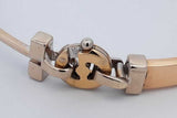 14k White & Yellow Gold Hinged Bangle Bracelet 20.3 Grams Eb0726loxzdu