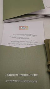 Van Cleef & Arpels Onyx Alhambra 18k Yellow Gold Necklace 46.6g Eb1025loxxzdu