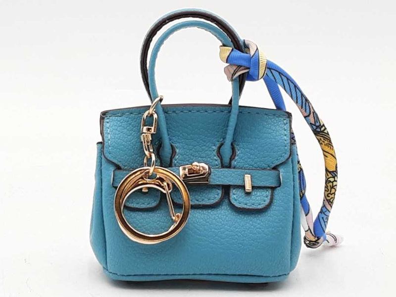 Mini Doggie Bag Charm Blue Aa0925csa