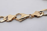 10k Yellow Gold Figaro Chain Necklace 30.3 Grams 22 Inch Eb0226llxzsa