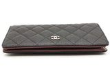 Chanel Quilted Caviar Leather Yen Wallet Eb0926pxzsa