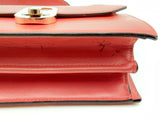 Christian Louboutin Elisa Red Leather Shoulder Bag Fw0924pxzdu