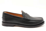 Gucci Black Leather Loafers Size 7 Eb0126oxzdu