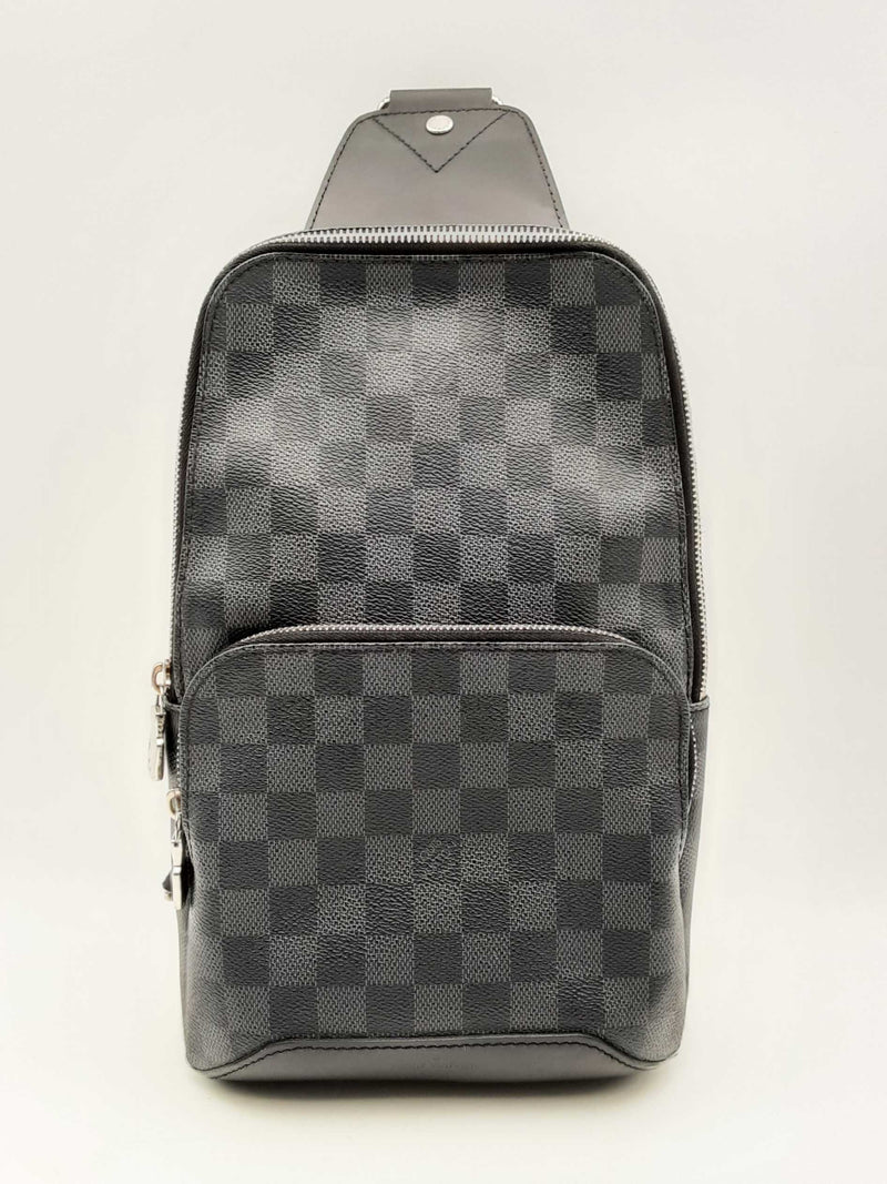 Louis Vuitton Avenue Sling Bag In Damier Graphite Canvas Fw0125crxsa