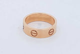 Cartier 18k Yellow Gold Love Ring 6.1 Grams Size 53 Eb0626llxzde