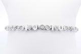 925 Sterling Silver Bracelet 9 Grams 8 Inch Eb1124oxsa