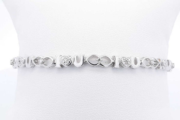 925 Sterling Silver Bracelet 9 Grams 8 Inch Eb1124oxsa