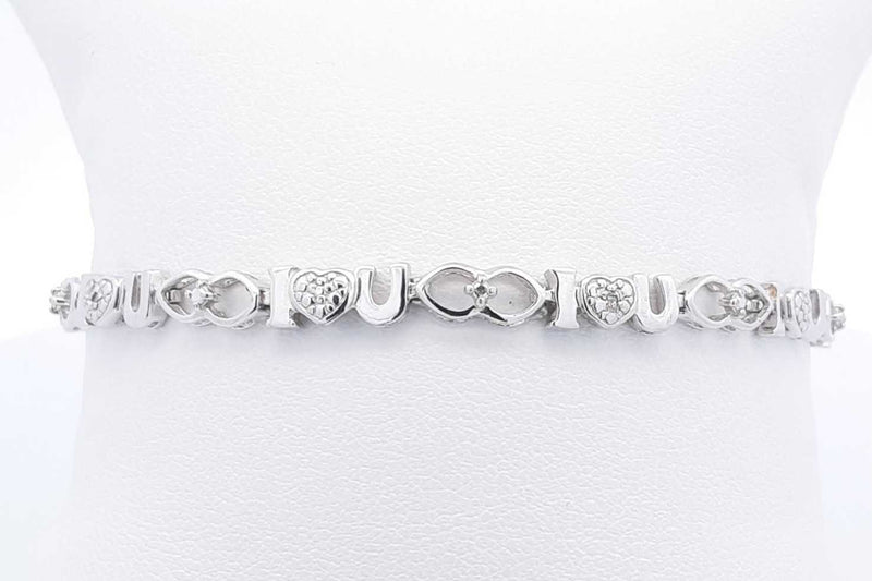 925 Sterling Silver Bracelet 9 Grams 8 Inch Eb1124oxsa