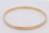 22k Yellow Gold Bangle Bracelet 15.3 Grams Eb0426lwxzsa