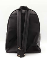 Coach Large Charlie Backpack In Signature Coated Canvas & Black Leather Fw0326cxdu