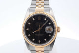 Rolex Oyster Perpetual Datejust 36mm Stainless Steel Watch Eb0526cxxzde