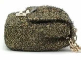 Christian Dior Miss Dior Tweed Gold Crossbody Aa1026pzxsa