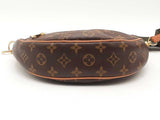 Louis Vuitton Loop Monogram Hobo Brown Handbag Aa0625pxzsa