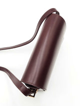 Burberry Small Grace Crossbody Bag In Oxblood Brown Leather Fw0326orzdu