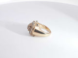 .51ctw Diamonds 14k Yellow Gold 8.5 Grams Ring Size 5 Sd0325pzrsa
