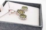 Set Of 5 Gemstone Ensemble Sets In Sterling Silver Eb0925crsa