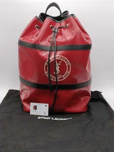 Yves Saint Laurent Vinyl Rive Gauche 2024 Travel Bag Red Aa0826orzsa