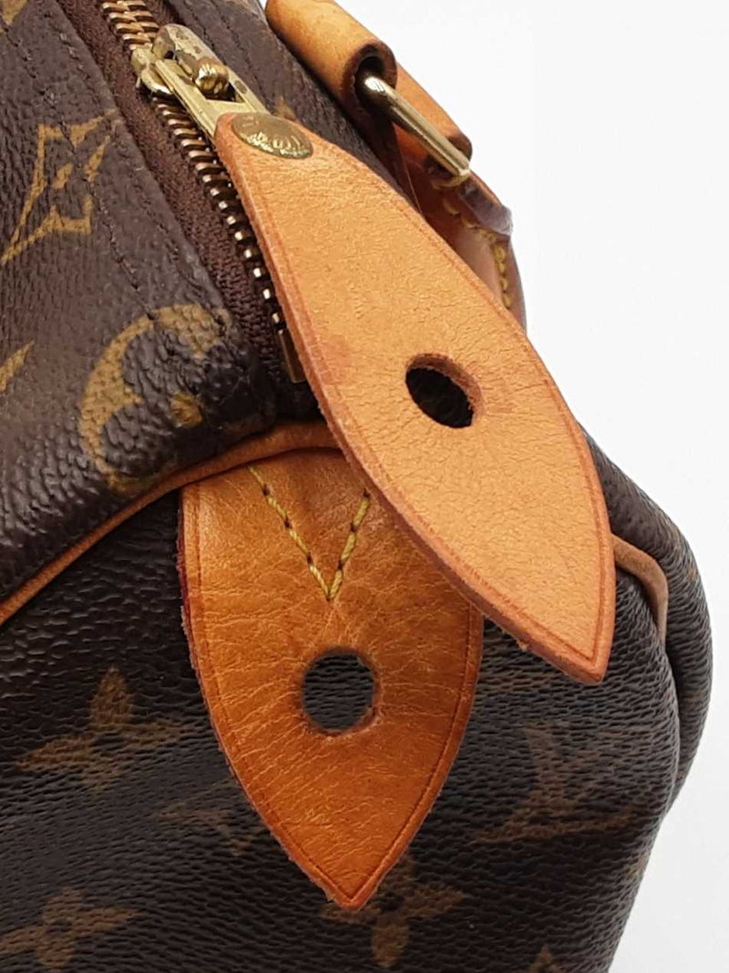 Louis Vuitton Speedy 25 Monogram Coated Canvas Handbag Fw0525wcrdu