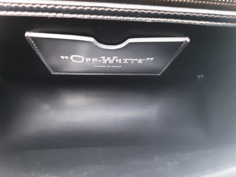 Off White Jitney 0.5 Silver Handbag Aa0725oxzsa